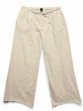 Grey Wide Leg Sweats